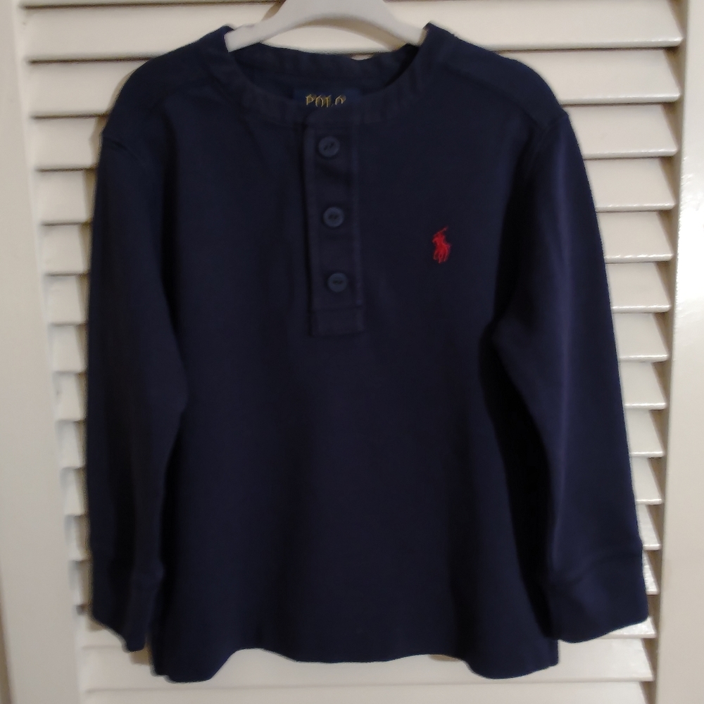 Polo By Ralph Lauren Long Sleeved Polo Shirt (size 2T)